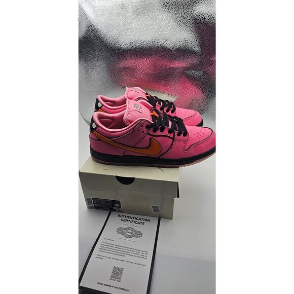 Sz 9m SB DUNK LOW POWER PUFF GIRLS BLOSSOM - Picture 6 of 10